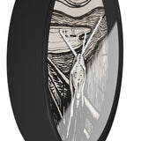 Masters of Art Edvard Munch The Scream Premium Wall Clock - POPvault