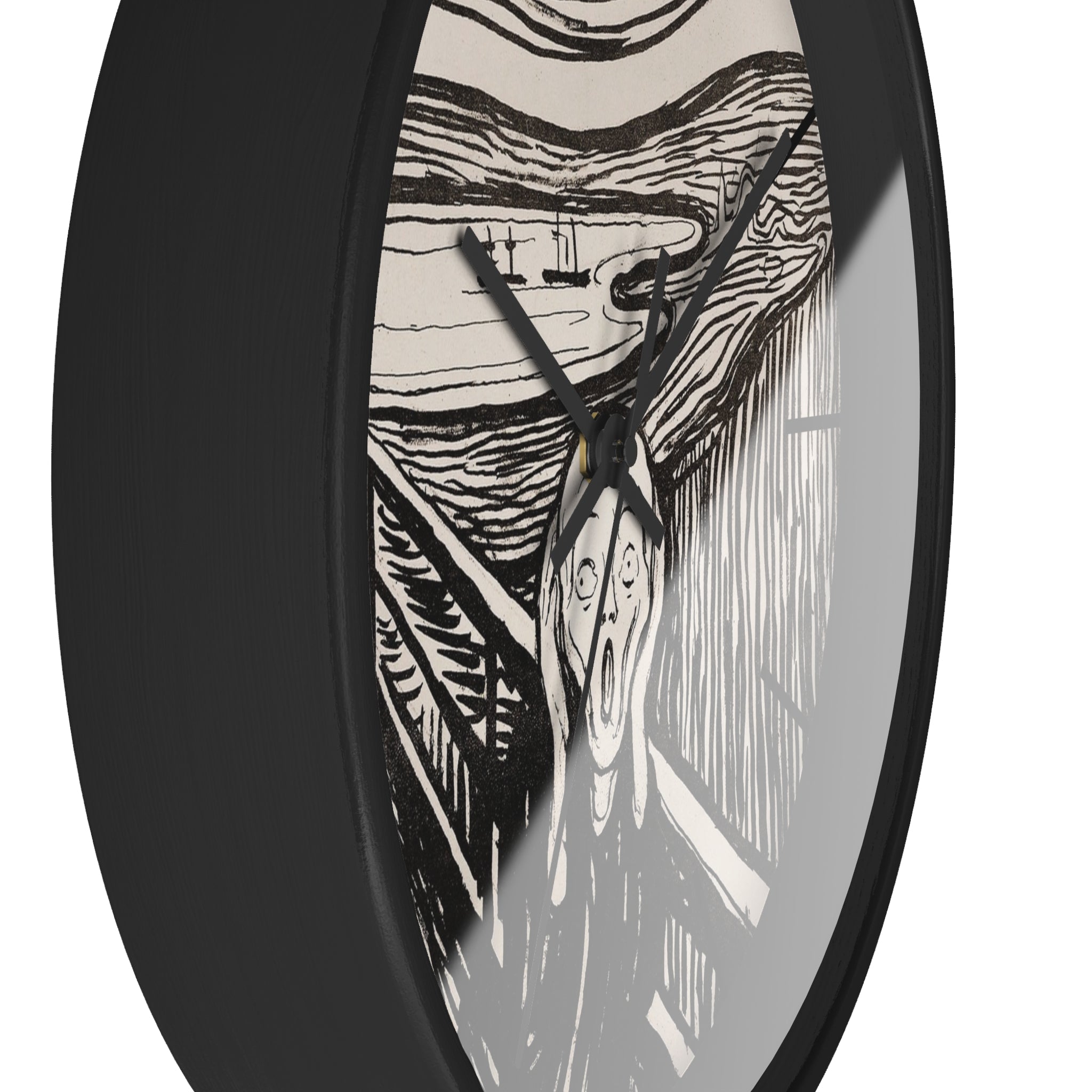 Masters of Art Edvard Munch The Scream Premium Wall Clock - POPvault