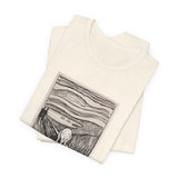 Masters of Art Edvard Munch The Scream Unisex Jersey Short Sleeve T-Shirt - POPvault