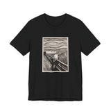 Masters of Art Edvard Munch The Scream Unisex Jersey Short Sleeve T-Shirt - POPvault