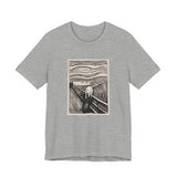 Masters of Art Edvard Munch The Scream Unisex Jersey Short Sleeve T-Shirt - POPvault