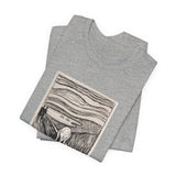 Masters of Art Edvard Munch The Scream Unisex Jersey Short Sleeve T-Shirt - POPvault