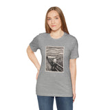 Masters of Art Edvard Munch The Scream Unisex Jersey Short Sleeve T-Shirt - POPvault