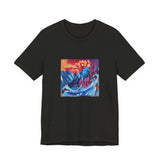 Masters of Art Ernst Ludwig Kirchner Winter Landscape in Moonlight Unisex Jersey Short Sleeve T-Shirt - POPvault