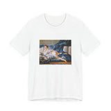 Masters of Art Francois Boucher's Brown Odalisque Unisex Jersey Short Sleeve T-Shirt - POPvault