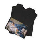 Masters of Art Francois Boucher's Brown Odalisque Unisex Jersey Short Sleeve T-Shirt - POPvault