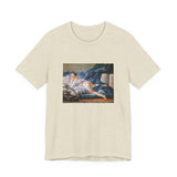 Masters of Art Francois Boucher's Brown Odalisque Unisex Jersey Short Sleeve T-Shirt - POPvault