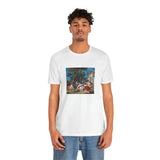 Masters of Art Francois Boucher's The Bird Catchers Unisex Jersey Short Sleeve T-Shirt - POPvault