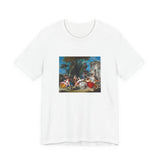 Masters of Art Francois Boucher's The Bird Catchers Unisex Jersey Short Sleeve T-Shirt - POPvault