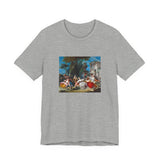 Masters of Art Francois Boucher's The Bird Catchers Unisex Jersey Short Sleeve T-Shirt - POPvault