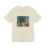Masters of Art Francois Boucher's The Bird Catchers Unisex Jersey Short Sleeve T-Shirt - POPvault