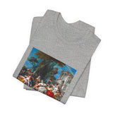 Masters of Art Francois Boucher's The Bird Catchers Unisex Jersey Short Sleeve T-Shirt - POPvault