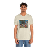 Masters of Art Francois Boucher's The Bird Catchers Unisex Jersey Short Sleeve T-Shirt - POPvault