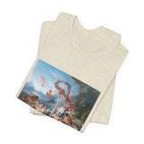 Masters of Art Francois Boucher's The Triumph of Venus Unisex Jersey Short Sleeve T-Shirt - POPvault