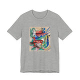 Masters of Art Franz Marc Landscape with Animals Unisex Jersey Short Sleeve T-Shirt - POPvault