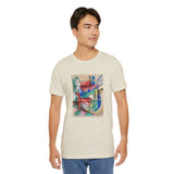 Masters of Art Franz Marc Landscape with Animals Unisex Jersey Short Sleeve T-Shirt - POPvault