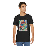 Masters of Art Franz Marc Landscape with Animals Unisex Jersey Short Sleeve T-Shirt - POPvault