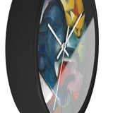 Masters of Art Franz Marc Two Cats, Blue and Yellow Premium Wall Clock - POPvault