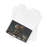 Masters of Art George Wesley Bellows Club Night Unisex Jersey Short Sleeve T-Shirt - POPvault