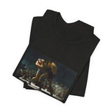Masters of Art George Wesley Bellows Club Night Unisex Jersey Short Sleeve T-Shirt - POPvault