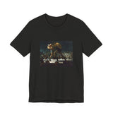Masters of Art George Wesley Bellows Club Night Unisex Jersey Short Sleeve T-Shirt - POPvault