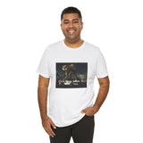 Masters of Art George Wesley Bellows Club Night Unisex Jersey Short Sleeve T-Shirt - POPvault