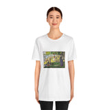 Masters of Art Georges Seurat's A Sunday on La Grande Jatte Unisex Jersey Short Sleeve T-Shirt - POPvault