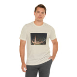 Masters of Art Grant Wood's The Midnight Ride of Paul Revere Unisex Jersey Short Sleeve T-Shirt - POPvault