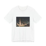 Masters of Art Grant Wood's The Midnight Ride of Paul Revere Unisex Jersey Short Sleeve T-Shirt - POPvault
