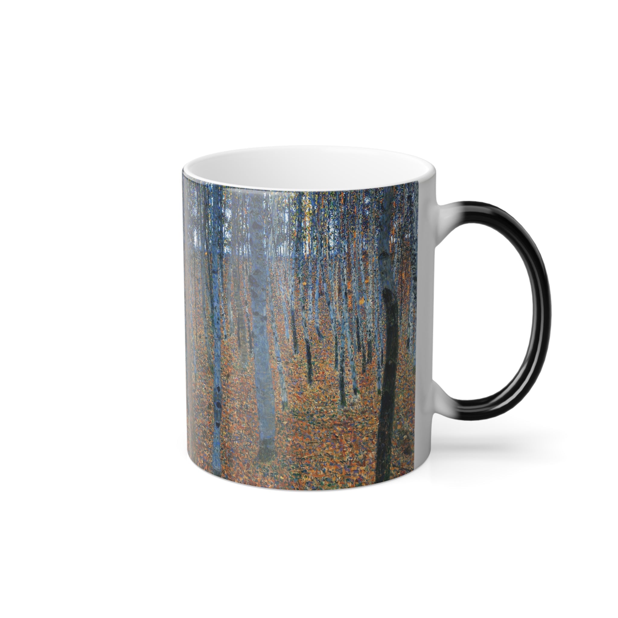 Masters of Art Gustav Klimt Beech Grove - Color Morphing 11oz Mug - POPvault