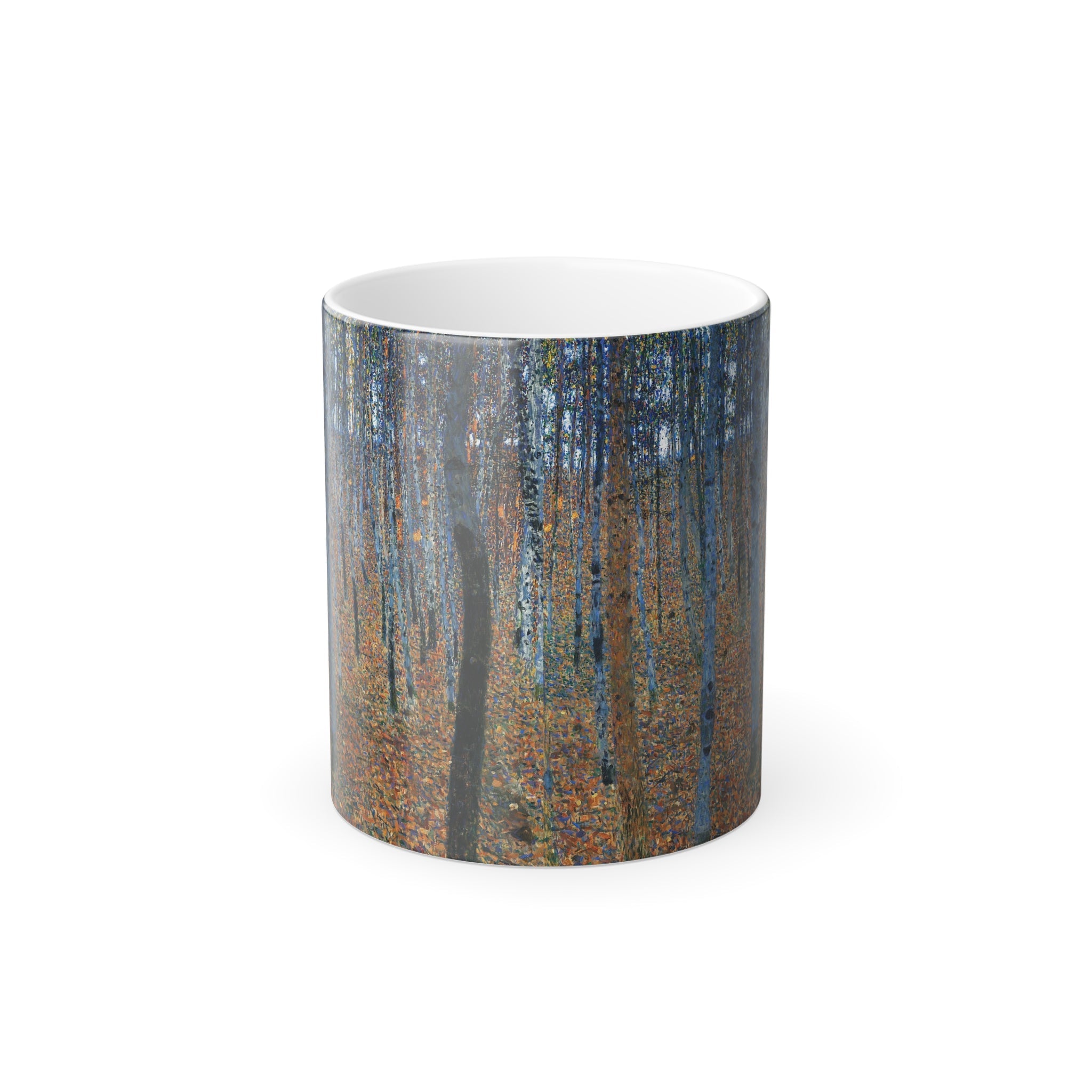 Masters of Art Gustav Klimt Beech Grove - Color Morphing 11oz Mug - POPvault