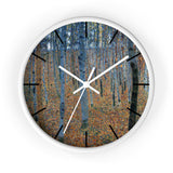 Masters of Art Gustav Klimt Beech Grove Premium Wall Clock - POPvault