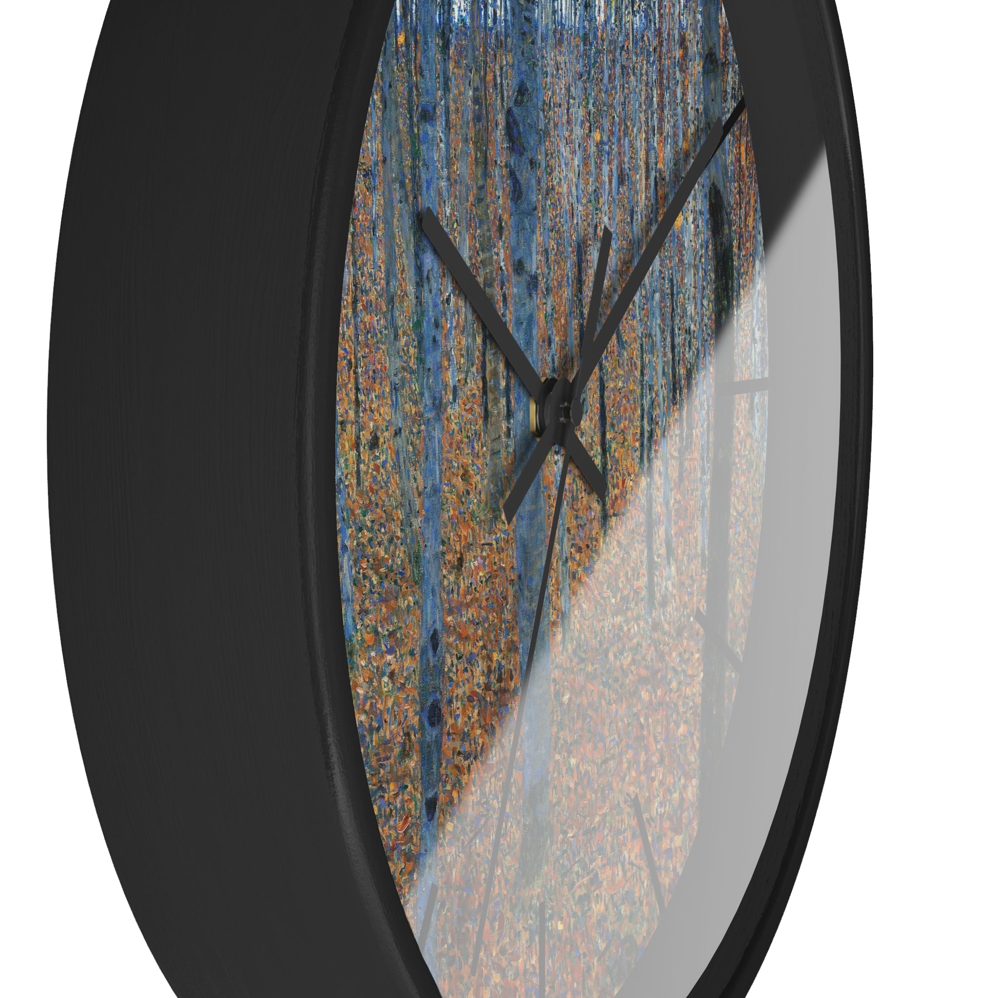 Masters of Art Gustav Klimt Beech Grove Premium Wall Clock - POPvault