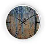 Masters of Art Gustav Klimt Beech Grove Premium Wall Clock - POPvault