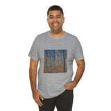 Masters of Art Gustav Klimt Beech Grove Unisex Jersey Short Sleeve T-Shirt - POPvault