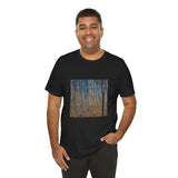 Masters of Art Gustav Klimt Beech Grove Unisex Jersey Short Sleeve T-Shirt - POPvault