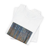 Masters of Art Gustav Klimt Beech Grove Unisex Jersey Short Sleeve T-Shirt - POPvault