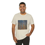 Masters of Art Gustav Klimt Beech Grove Unisex Jersey Short Sleeve T-Shirt - POPvault