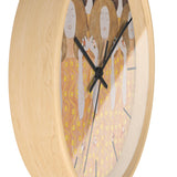 Masters of Art Gustav Klimt Beethoven Frieze Premium Wall Clock - POPvault