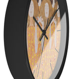 Masters of Art Gustav Klimt Beethoven Frieze Premium Wall Clock - POPvault