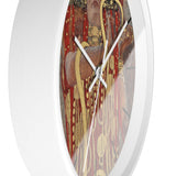 Masters of Art Gustav Klimt Hygieia Premium Wall Clock - POPvault