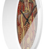 Masters of Art Gustav Klimt Hygieia Premium Wall Clock - POPvault