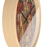 Masters of Art Gustav Klimt Hygieia Premium Wall Clock - POPvault