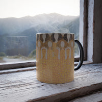 Masters of Art Gustav Klimt's Beethoven Frieze - Color Morphing 11oz Mug - Mug
