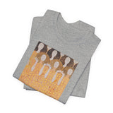 Masters of Art Gustav Klimt's Beethoven Frieze Unisex Jersey Short Sleeve T-Shirt - POPvault