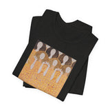 Masters of Art Gustav Klimt's Beethoven Frieze Unisex Jersey Short Sleeve T-Shirt - POPvault