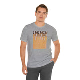 Masters of Art Gustav Klimt's Beethoven Frieze Unisex Jersey Short Sleeve T-Shirt - POPvault