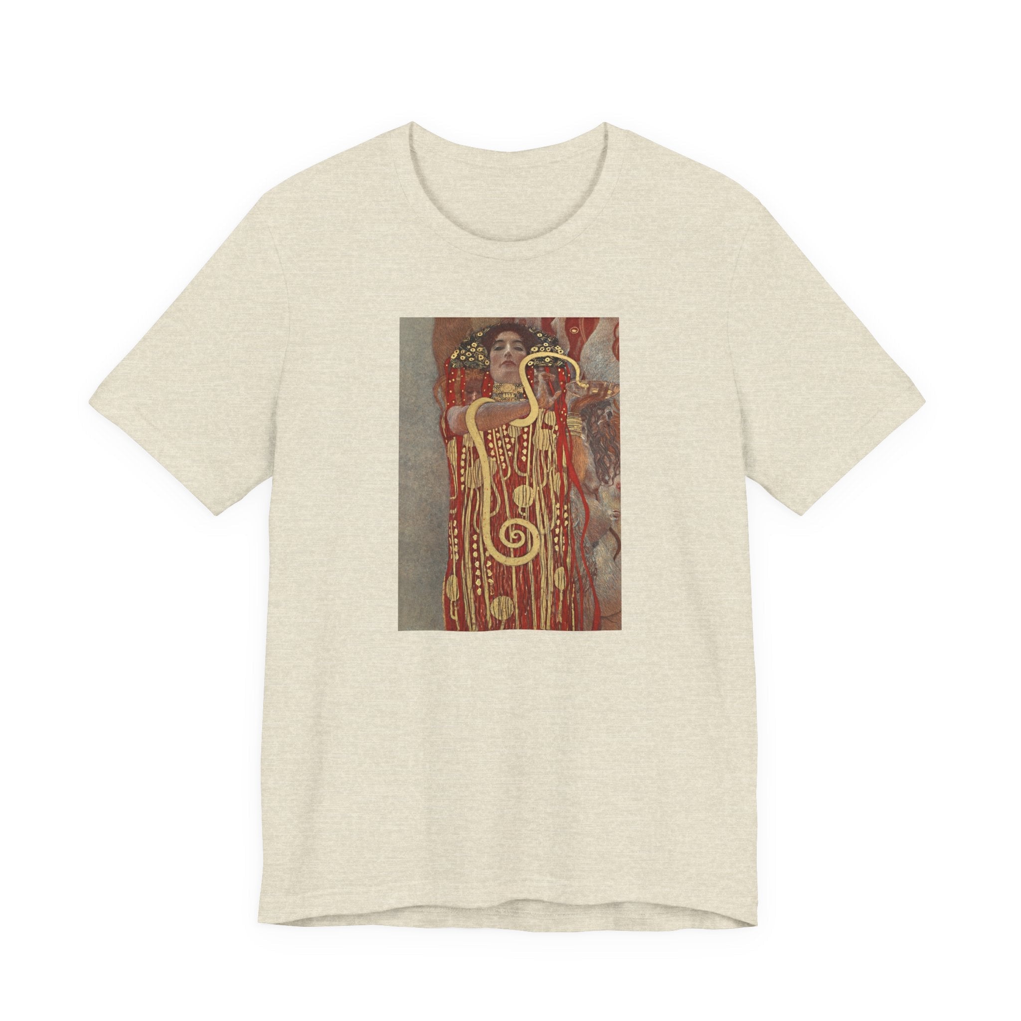 Masters of Art Gustav Klimt's Hygieia Unisex Jersey Short Sleeve T-Shirt - POPvault