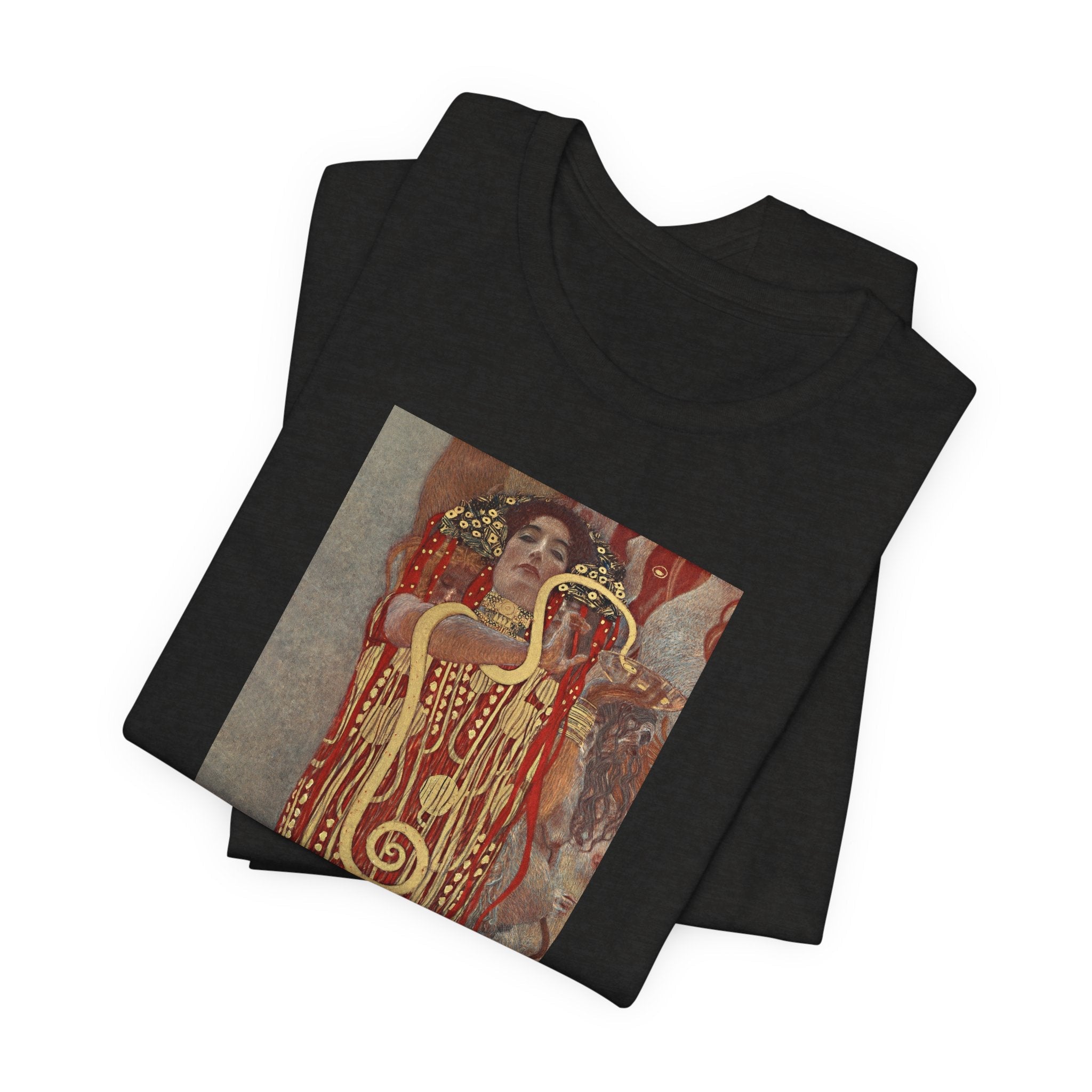 Masters of Art Gustav Klimt's Hygieia Unisex Jersey Short Sleeve T-Shirt - POPvault