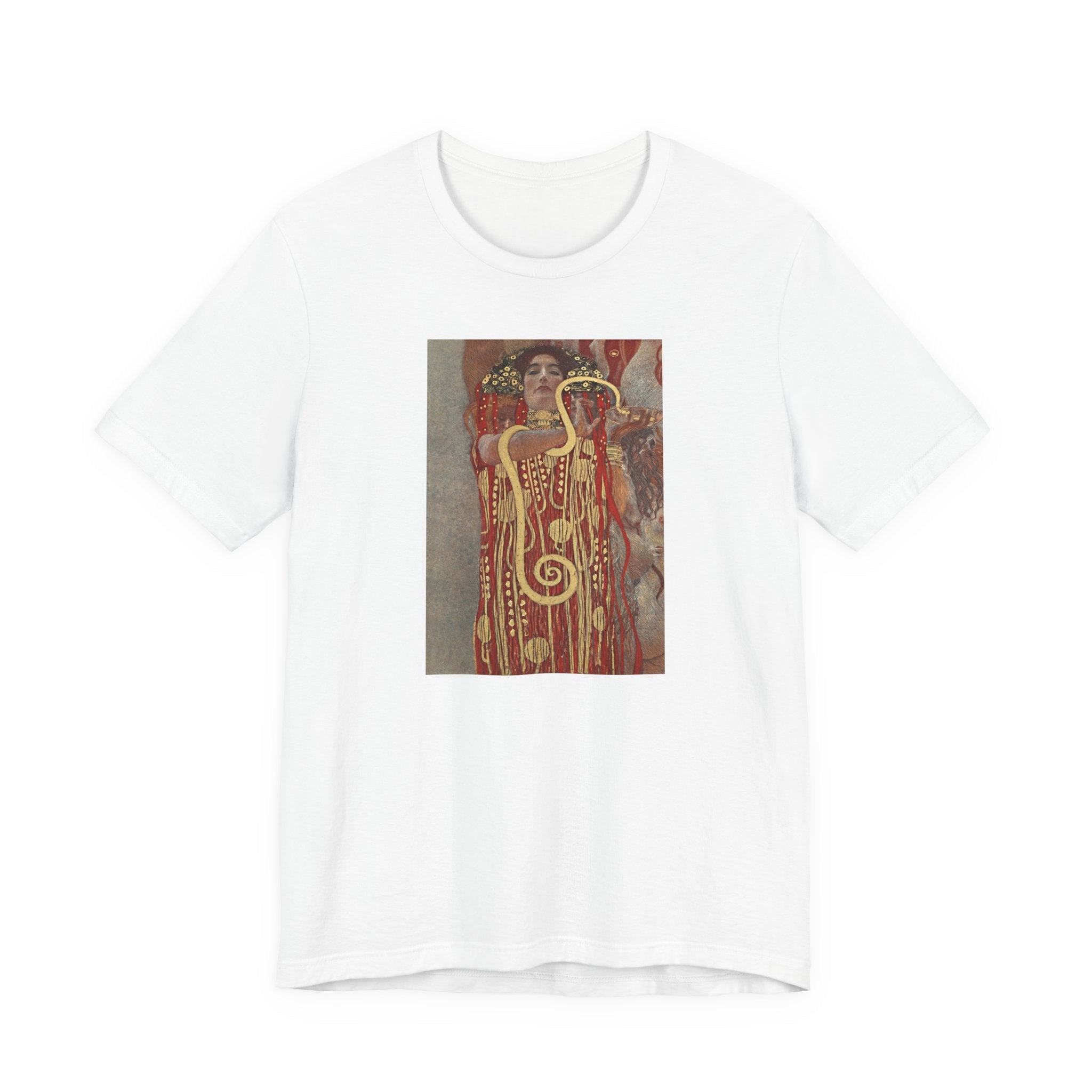 Masters of Art Gustav Klimt's Hygieia Unisex Jersey Short Sleeve T-Shirt - POPvault